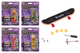 Johntoy vinger skateboard 4 assorti