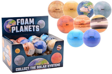 Explorer planeetbal, 6 cm. 9 assortie.