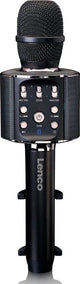 Lenco karaoke microfoon – bluetooth – speaker en lichteffecten – bmc-090bk - zwart