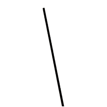 Basic glasfiberstok voor vliegers 125x0.4 cm zwart