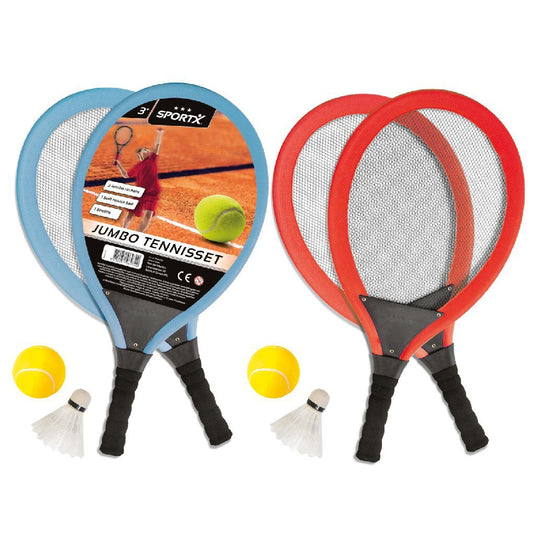 Sportx jumbo tennisset 4-delig