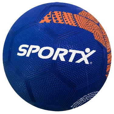 Sportx voetbal rubber orange triangle 360-380gr