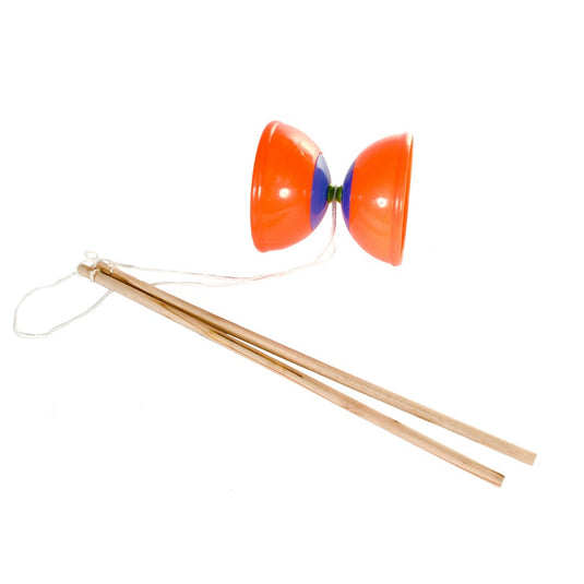 Summertime diabolo oranje blauw