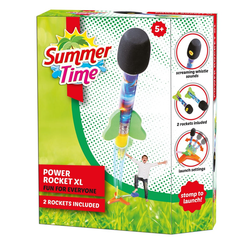 Load image into Gallery viewer, Summertime power rocket xl met 2 raketten + geluid
