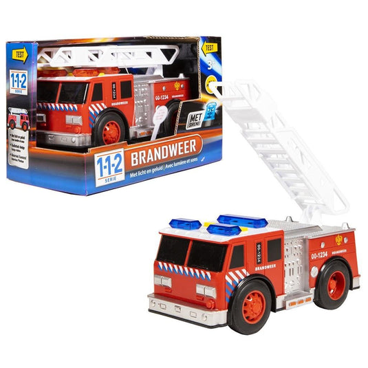 112 rescue racers brandweer met licht en geluid