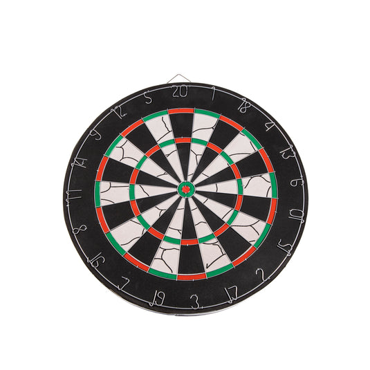 Sportx dartbord flocked met 6 darts