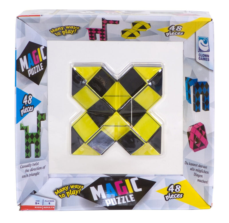Load image into Gallery viewer, Clown Magic Puzzel, 48 Draaibare Elementen

