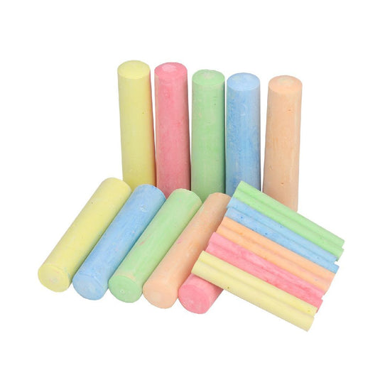 Basic stoepkrijt in doos 50 stuks