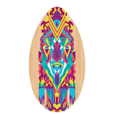 Sportx houten skimboard inca 94 cm