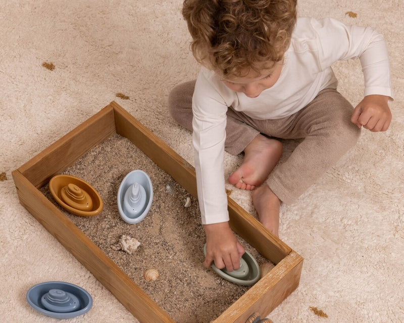 Load image into Gallery viewer, Little dutch 4 bad bootjes set blauw
