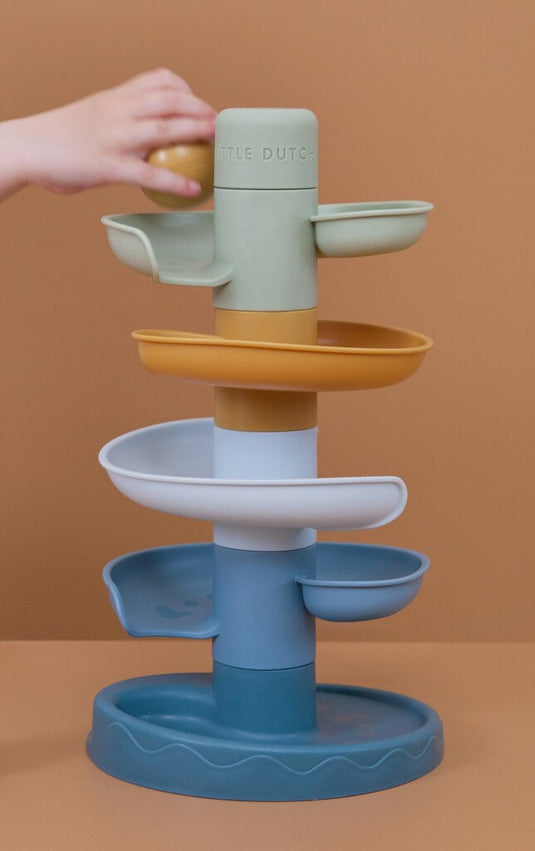 Little dutch spiraaltoren blauw