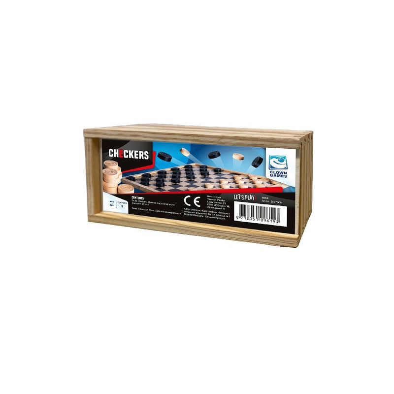 Load image into Gallery viewer, Clown games houten damstenen
