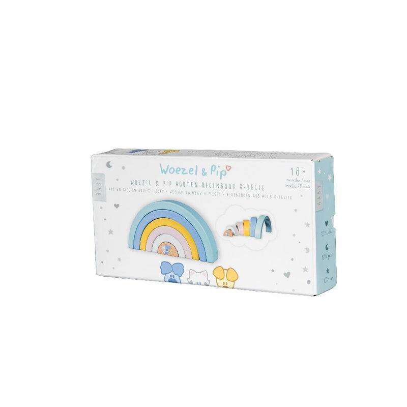 Load image into Gallery viewer, Rubo toys woezel en pip baby regenboog
