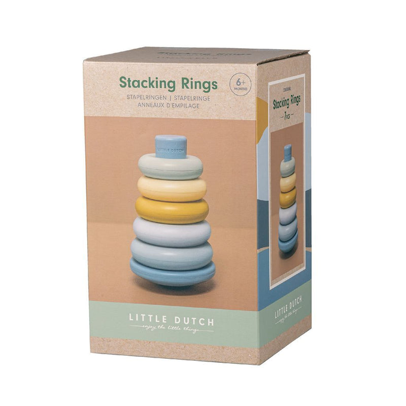 Load image into Gallery viewer, Little dutch stapelringen blauw
