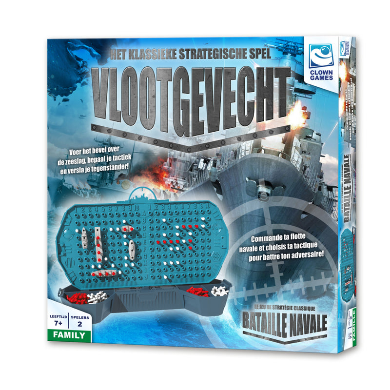 Load image into Gallery viewer, Van der meulen clown games vlootgevecht bordspel
