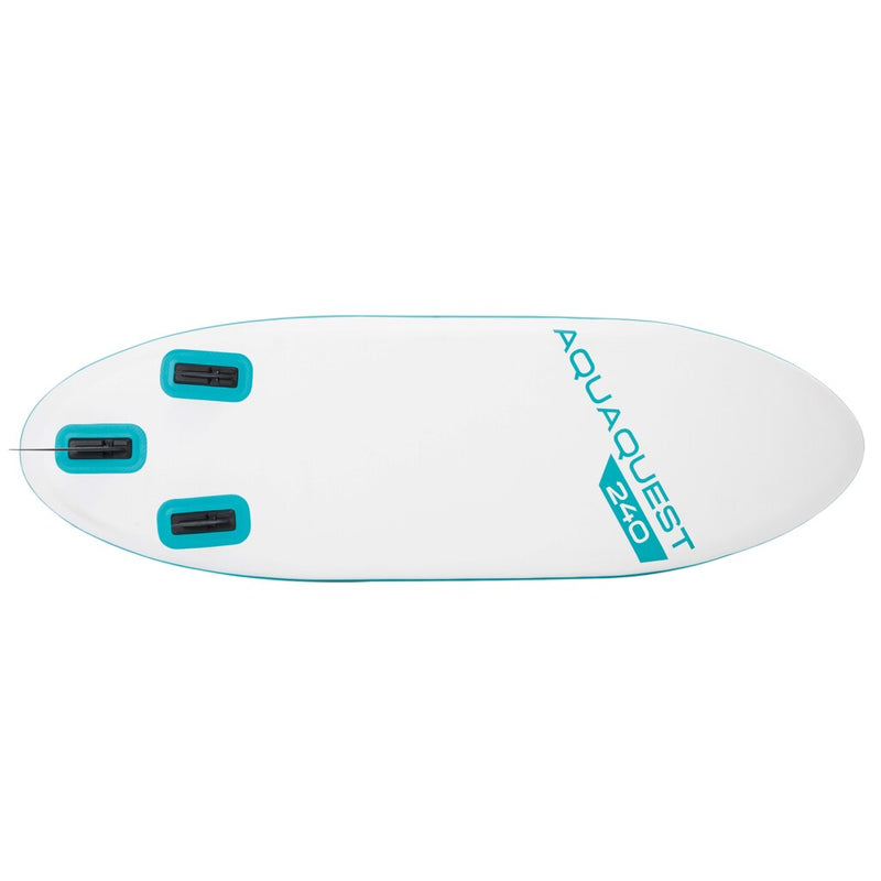 Load image into Gallery viewer, Intex 68241np aquaquest 240 sup board 244x76x13 cm wit lichtblauw
