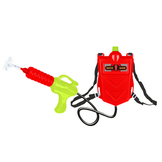 Summertime brandweer waterpistool 2000 ml rood geel