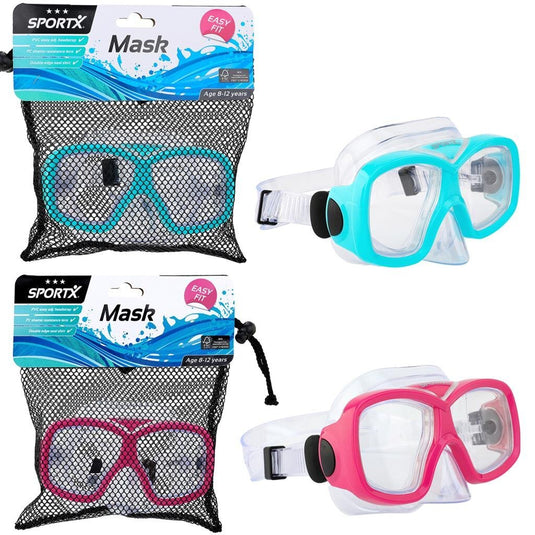 Sportx junior zwemmasker 3 sterren assorti