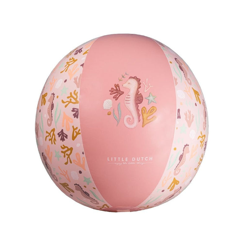 Load image into Gallery viewer, Rubo toys little dutch ocean dreams strandbal roze 35cm
