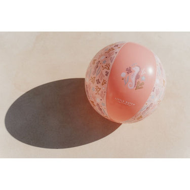 Rubo toys little dutch ocean dreams strandbal roze 35cm