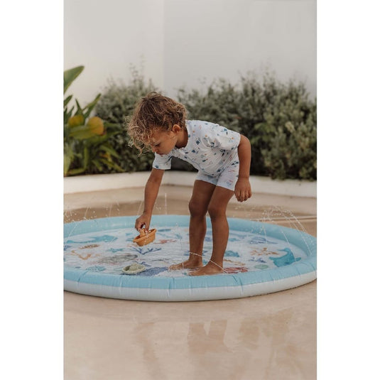 Little dutch ocean dreams sprinklermat 150 cm blauw