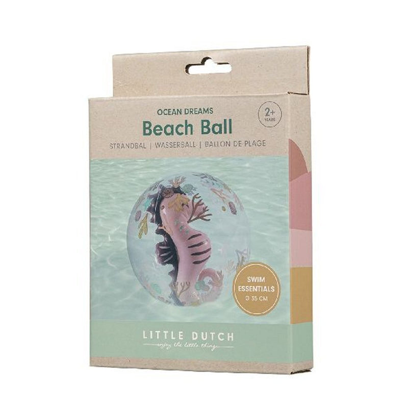 Load image into Gallery viewer, Little dutch ocean dreams strandbal 3d figuur roze
