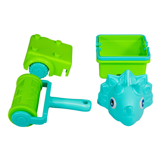 Summertime dino zand set 4in1 verschillende kleuren