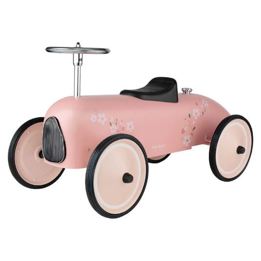 Little dutch retro loopauto roze