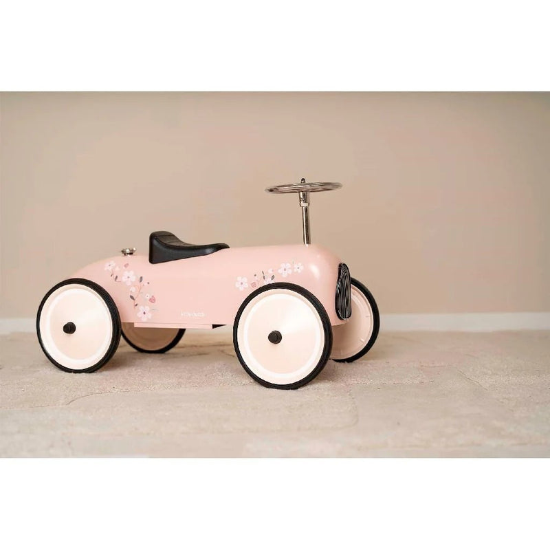 Load image into Gallery viewer, Little dutch retro loopauto roze
