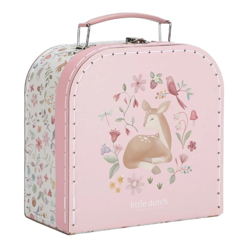 Load image into Gallery viewer, Little dutch fairy garden tinnen theeservies in koffer
