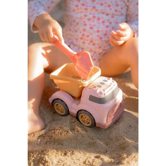Little dutch kiepwagen roze, 17cm