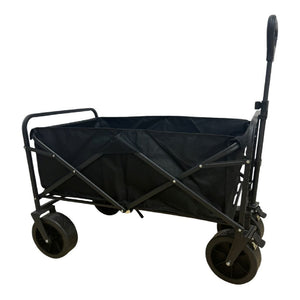 Outdoor bolderwagen opvouwbaar 90x51x57 cm zwart
