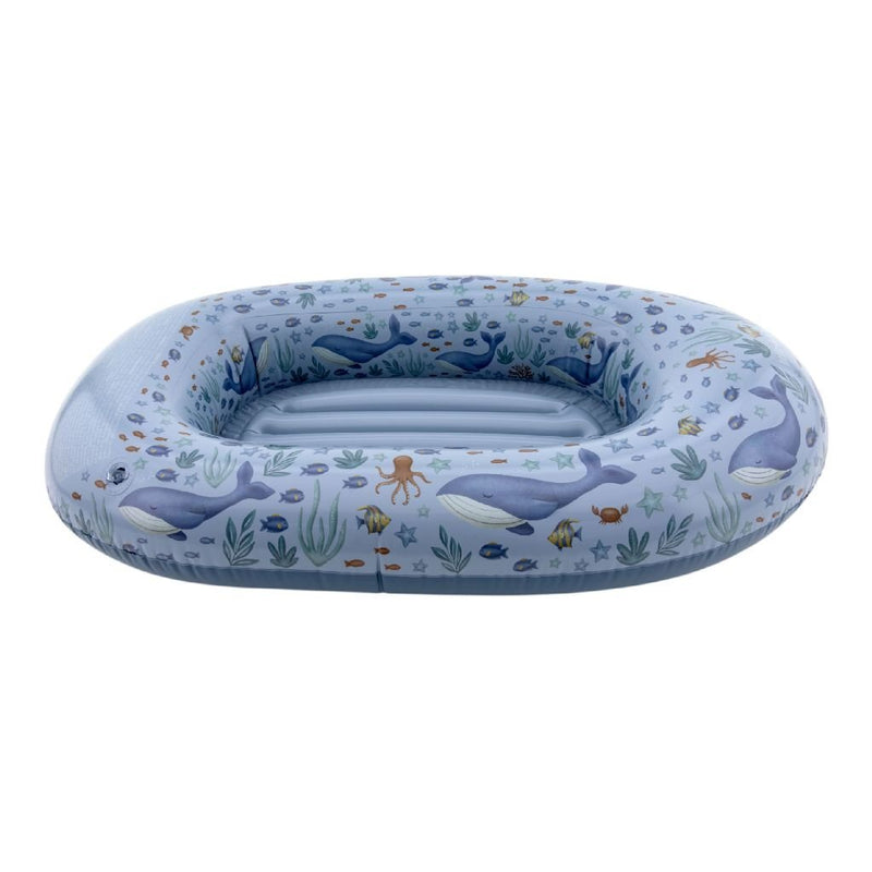 Load image into Gallery viewer, Little dutch ocean world bootje 100x67 cm blauw
