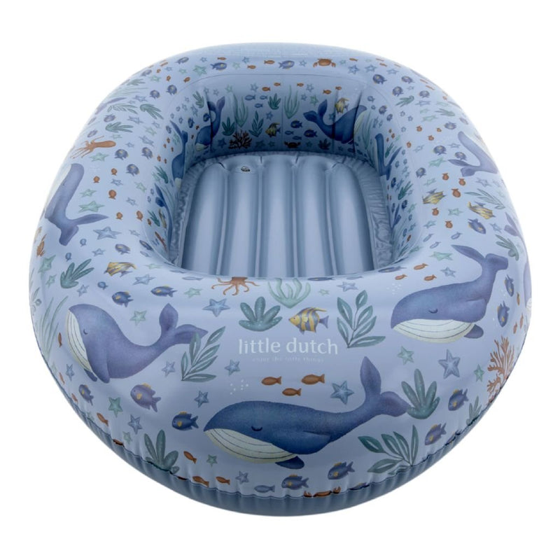 Load image into Gallery viewer, Little dutch ocean world bootje 100x67 cm blauw
