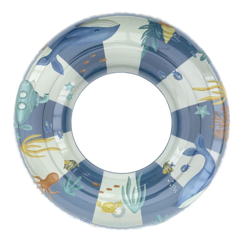Load image into Gallery viewer, Little dutch ocean world zwemring 50 cm blauw wit
