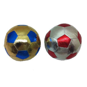Summertime stoffen ball zilver of goud 10cm
