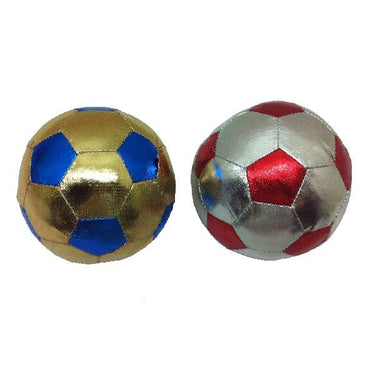 Summertime stoffen ball zilver of goud 10cm