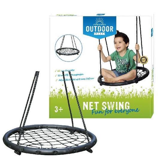 Outdoor play outdoor net swing schommel 60 cm