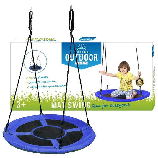 Outdoor play mat swing schommel 100 cm