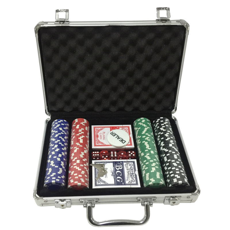 Load image into Gallery viewer, Clown games poker set in aluminium koffer
