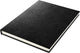 Kangaro k-5320 schetsboek a5 creme 120gr blanco papier, 140 blz hard cover zwart