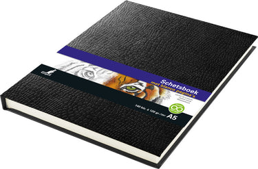 Kangaro schetsboek a5 - hardcover slang imprint - 140 blanco pagina's - 120 grams creme papier - k-5320