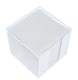 Kangaro memokubus transparant met kubusvulling 9,5x9,5x9,5cm 700 vel