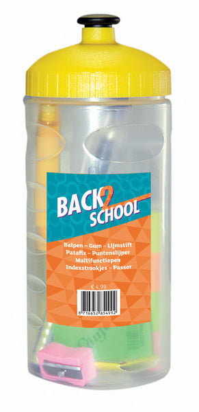 Load image into Gallery viewer, Kangaro k-7402 beker met pen gum lijm passer etc.
