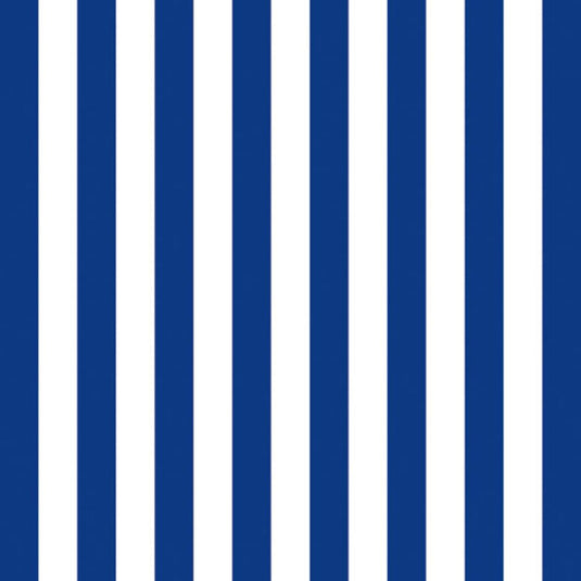 Diversen servetten 33 cm strepen navy blauw fsc mix