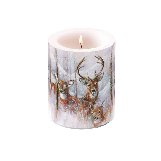 Ambiente Ambiente Wilderness Stag Stompkaars 75 Branduren 10x12 cm