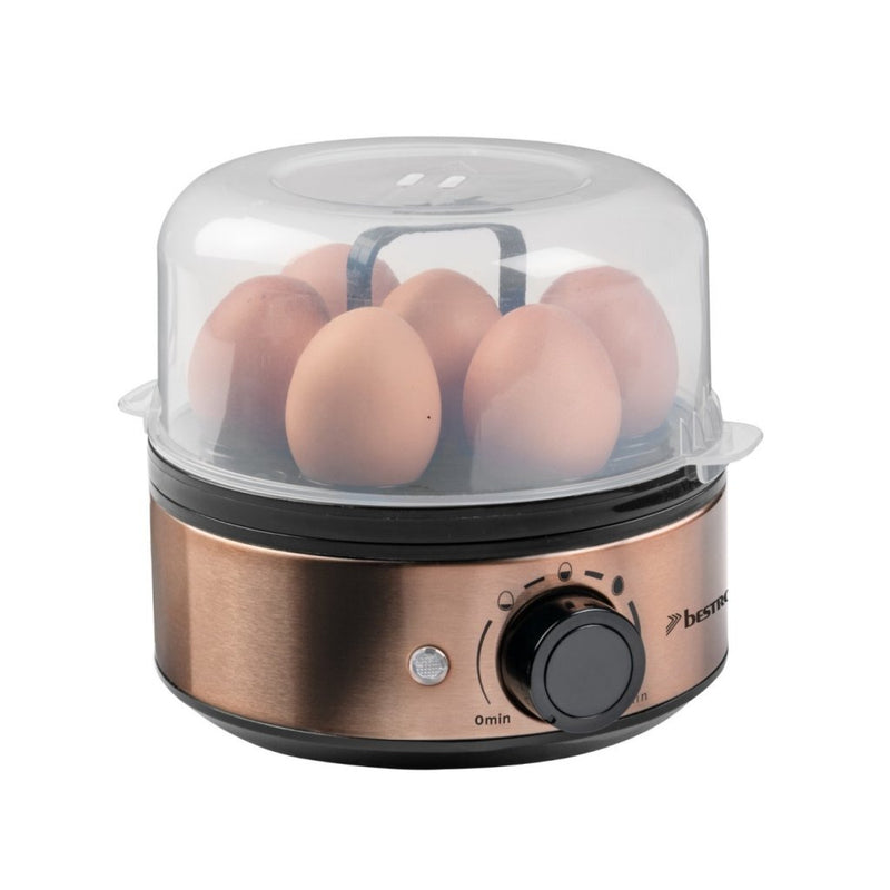 Load image into Gallery viewer, Bestron aec2000co eierkoker koper zwart
