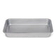 Patisse brownievorm 28x18x4 cm zilver