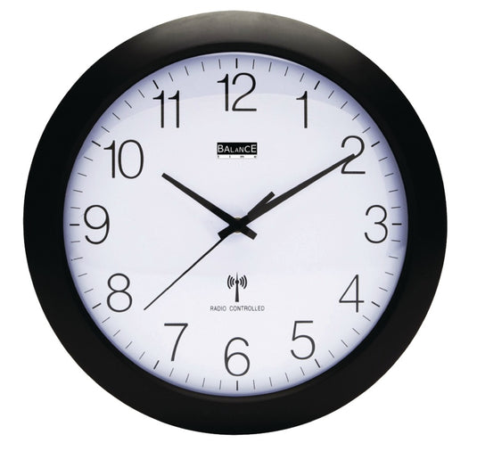 Balance balance 506411 zendergestuurde wandklok 30 cm