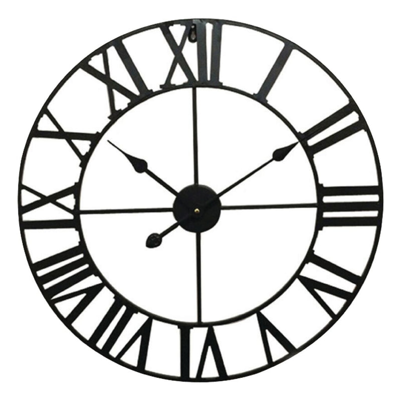 Balance 306874 wandklok 60 cm analoog zwart
